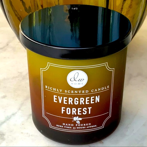 DW HOME CANDLE EVERGREEN FOREST RICHLY SCENTED NEW - Picture 1 of 3